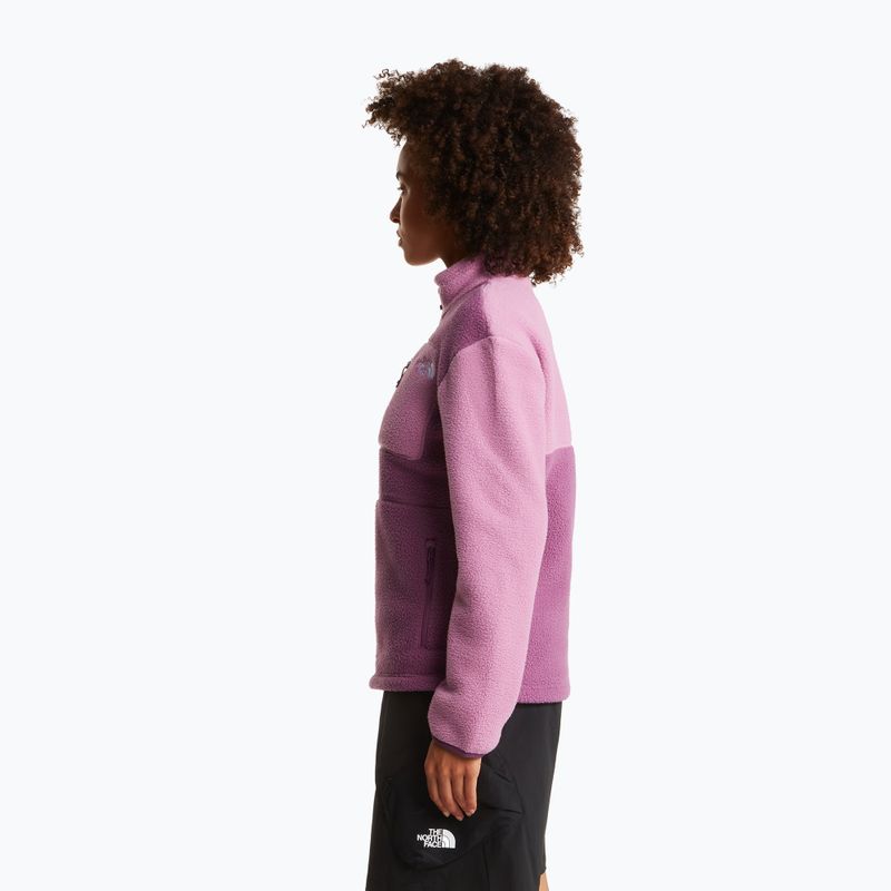 Pile donna The North Face Yumiori Full Zip chroma purple/hushed lavender 4