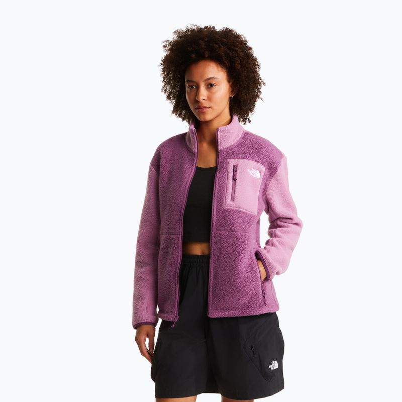 Pile donna The North Face Yumiori Full Zip chroma purple/hushed lavender 5