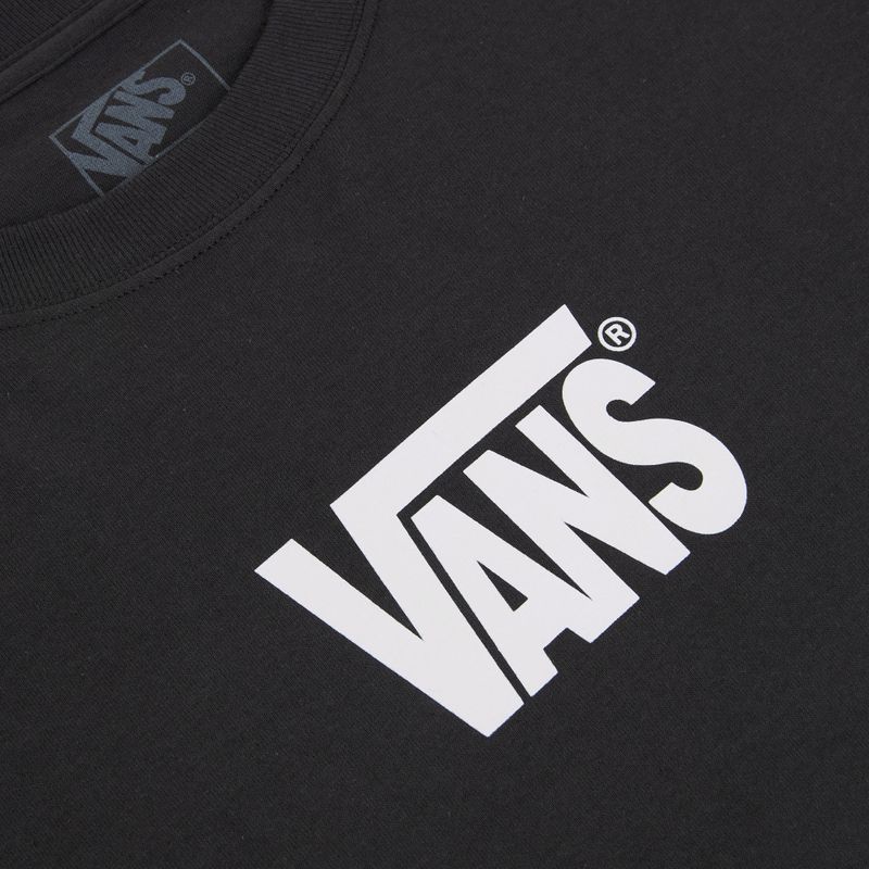 T-shirt uomo Vans Stretch Logo Tee black/white 3