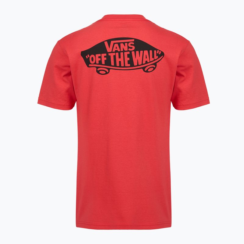 T-shirt uomo Vans Double Standard Tee crimson haze 2