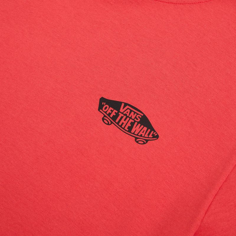 T-shirt uomo Vans Double Standard Tee crimson haze 3