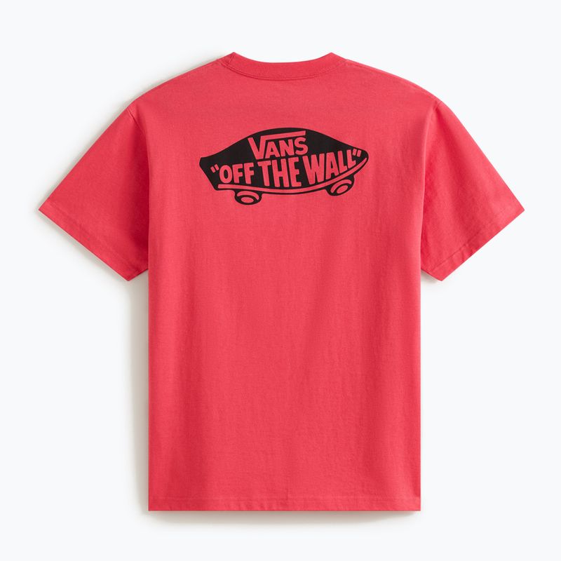 T-shirt uomo Vans Double Standard Tee crimson haze 2