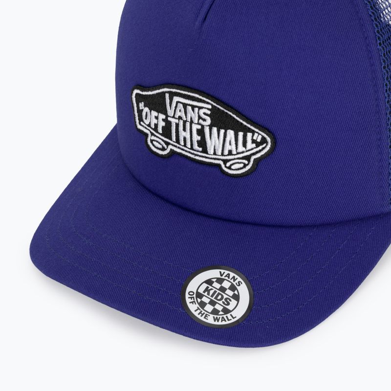 Berretto con visiera per bambini Vans Classic Patch Curved Bill Trucker royal cobalt 3