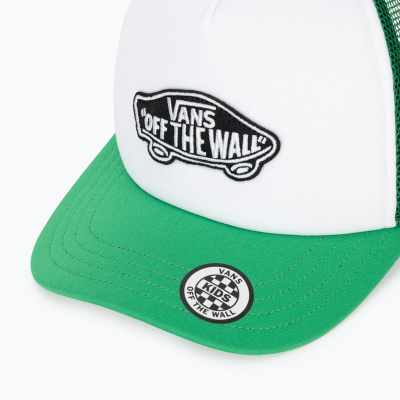 Cappellino con visiera per bambini Vans Classic Patch Curved Bill Trucker vivid verdant 3