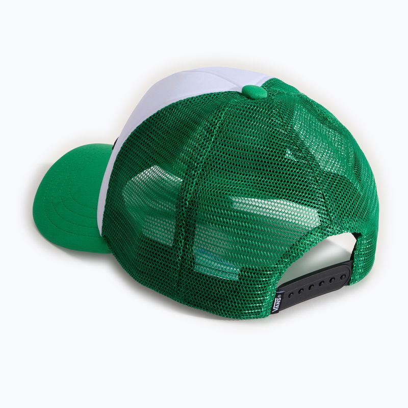 Cappellino con visiera per bambini Vans Classic Patch Curved Bill Trucker vivid verdant 2