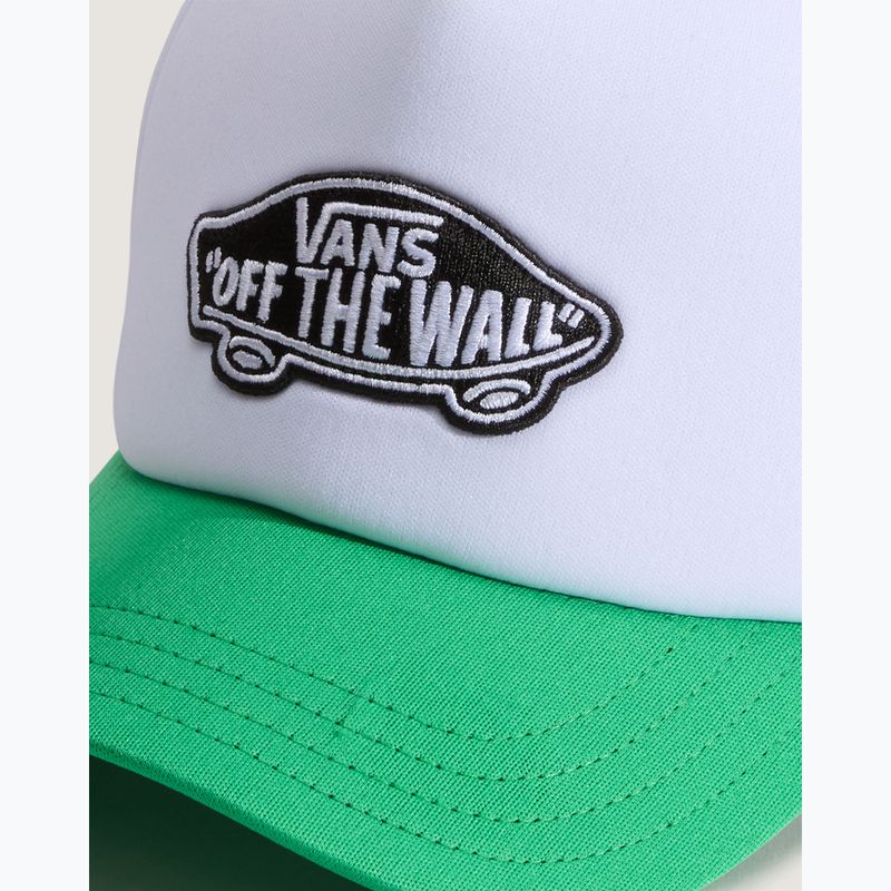 Cappellino con visiera per bambini Vans Classic Patch Curved Bill Trucker vivid verdant 3