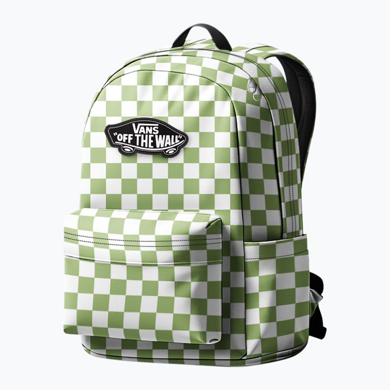 Zaino urbano per bambini Vans Old Skool Grom Check 18 l checkerboard lime burst