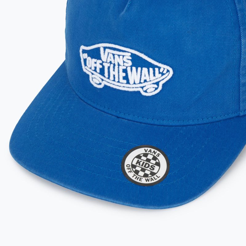 Cappellino con visiera per bambini Vans Classic Snapback bright azure 3