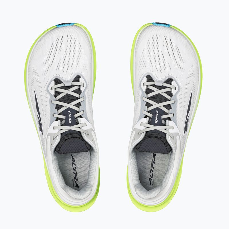 Scarpe running uomo Altra Torin 8 white/lime 4