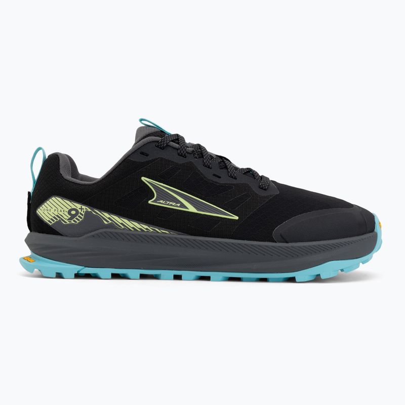 Scarpe da running uomo Altra Lone Peak 9+ black/lime 2