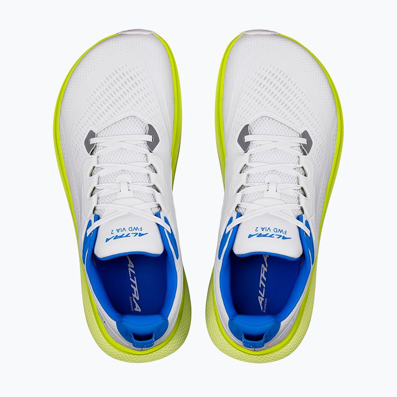 Scarpe da running uomo Altra FWD Via 2 white/lime 13