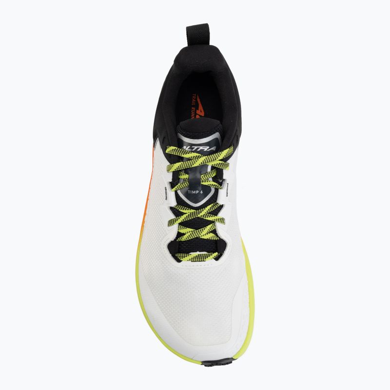 Scarpe da running uomo Altra Timp 6 white/lime 5