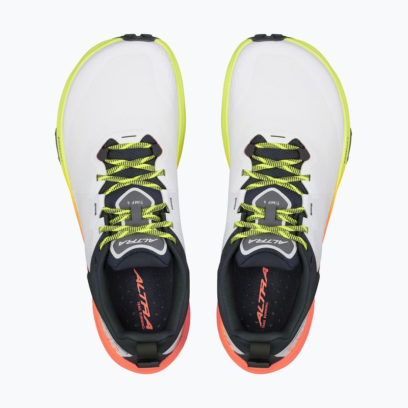 Scarpe da running uomo Altra Timp 6 white/lime 4