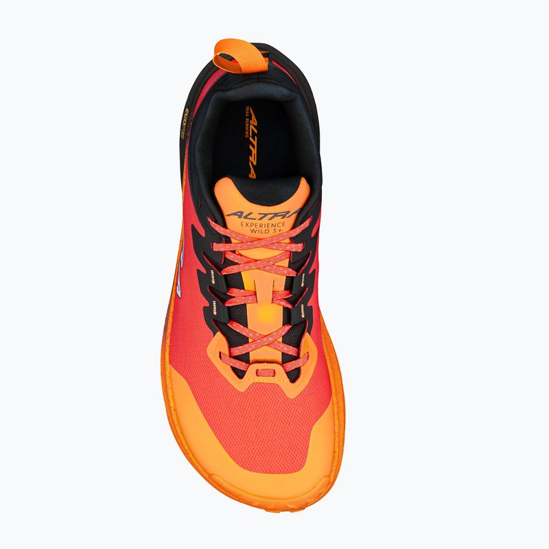 Scarpe da running uomo Altra Experience Wild 3+ black/orange 5