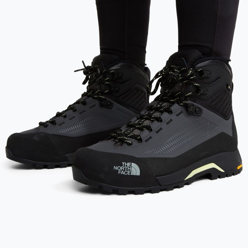 Scarpe da avvicinamento da donna The North Face Verto Alpine Mid Gore-Tex anthracite grey/lemon mist 5