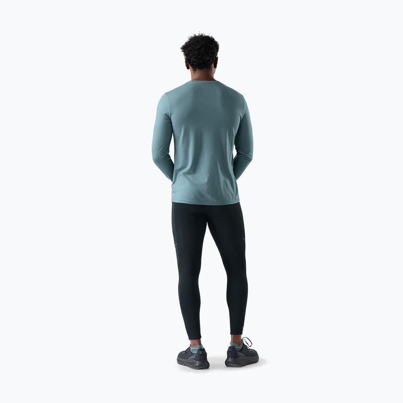 Longsleeve da uomo Smartwool Wander Valley Active Long Sleeve Graphic Tee dusty tea 2