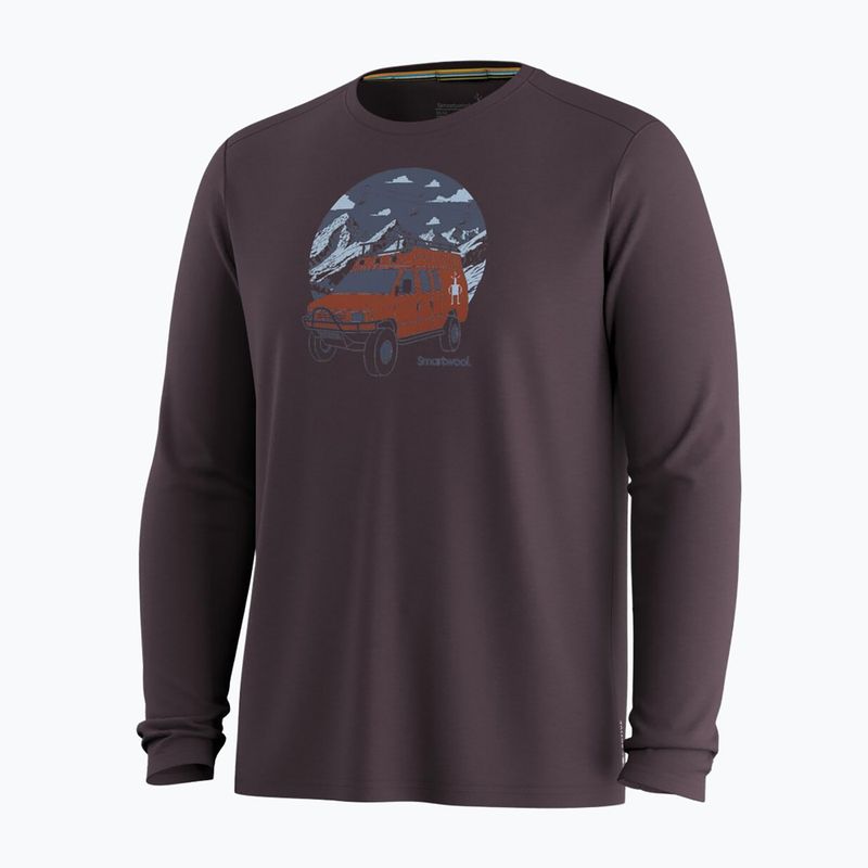 Longsleeve da uomo Smartwool First Chair Pursuit Active LS mink heather 3