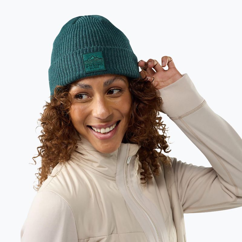 Cappello invernale Smartwool Smartwool Patch dusty teal heather 2