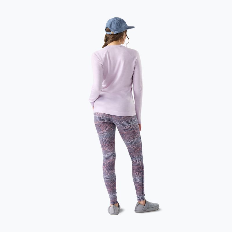 Felpa termica donna Smartwool Merino 250 Baselayer Crew Boxed lavender sky heather 2