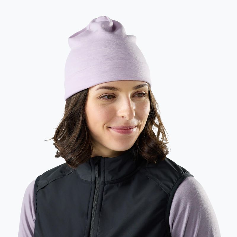 Cappello invernale Smartwool Merino Reversible Cuffed lavender sky heather 3