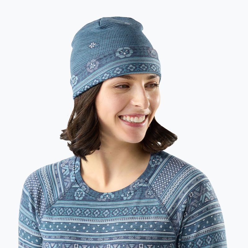 Cappello invernale Smartwool Merino Reversible Cuffed nightfall fair isle fun 2