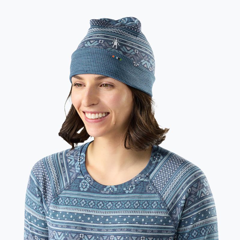 Cappello invernale Smartwool Merino Reversible Cuffed nightfall fair isle fun 3