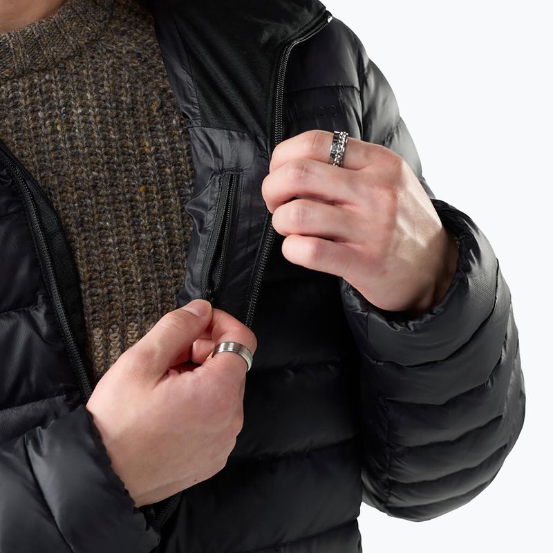 Piumino uomo Smartwool Winterloft Hooded black 4