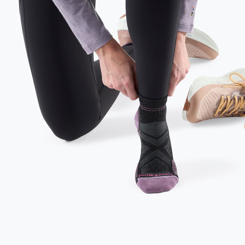 Calze da donna Smartwool Hike Light Cushion Ankle charcoal 2
