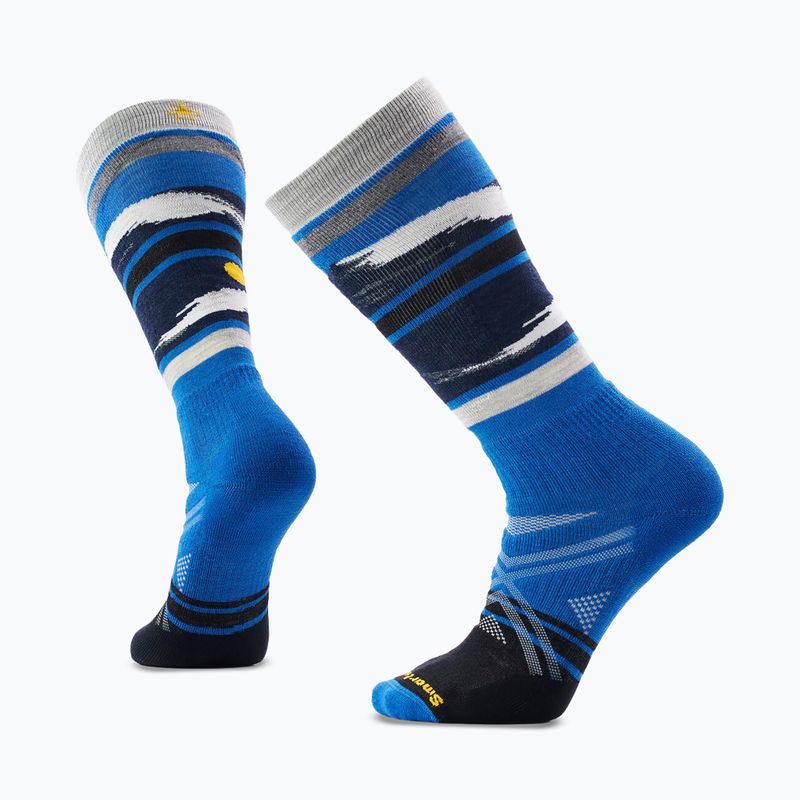 Calze da sci Ski Full Cushion Midnight Ski Pattern OTC laguna blue