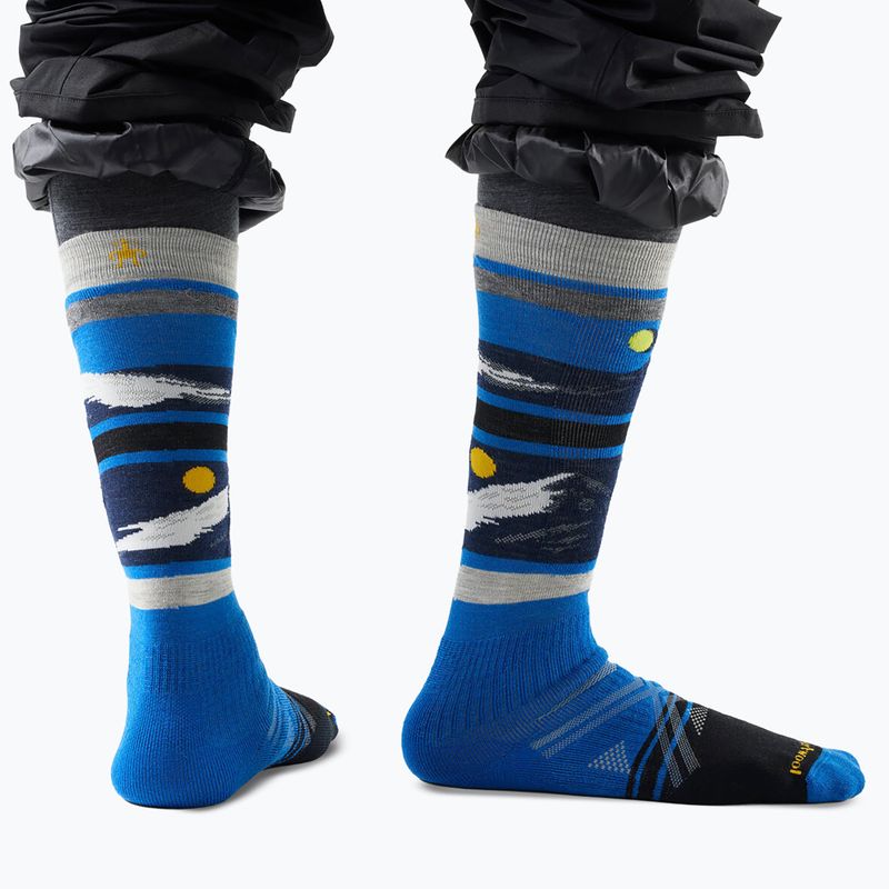 Calze da sci Ski Full Cushion Midnight Ski Pattern OTC laguna blue 2