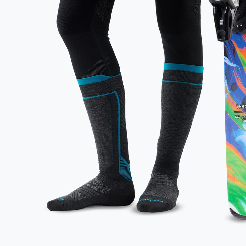 Calze da sci Smartwool Intraknit Ski Targeted Cushion OTC charcoal 2