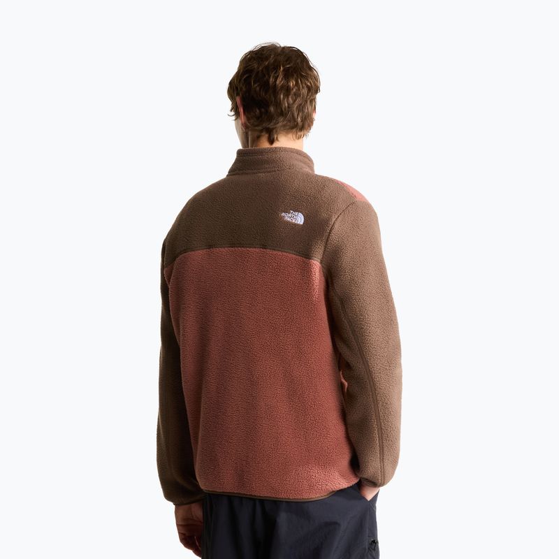 Pile uomo The North Face Yumiori Full Zip copper silt/smo 3