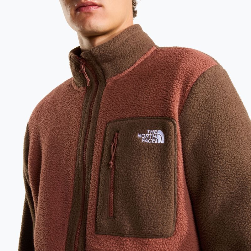 Pile uomo The North Face Yumiori Full Zip copper silt/smo 4