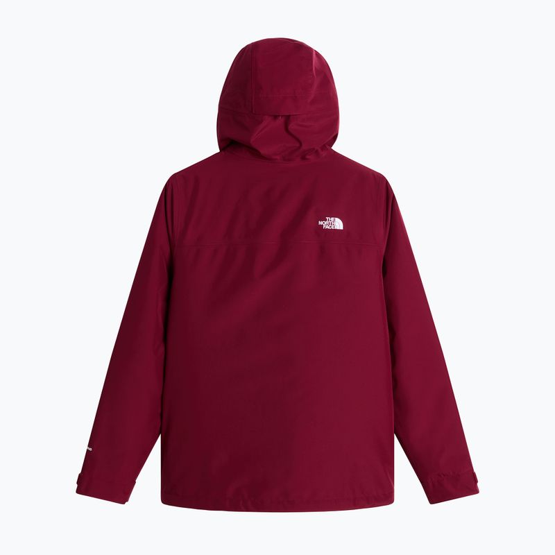 Giacca 3-in-1 da donna The North Face Carto Mono Triclimate Hooded burgundy crush 2