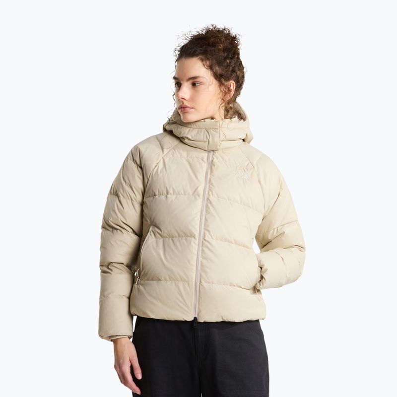 Piumino donna The North Face Hydrenalite City Down Hooded timeless taupe