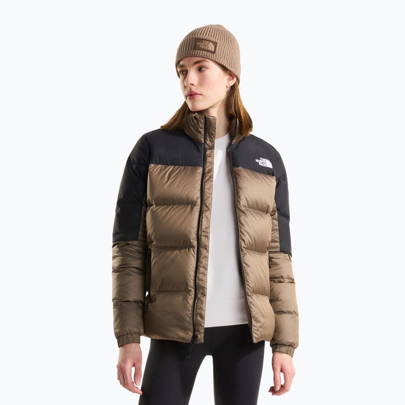Piumino donna The North Face Diablo Down 2.0 garnet black heather 4