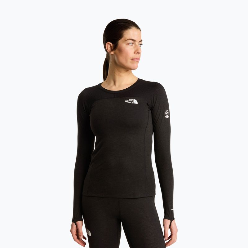 Felpa termica donna The North Face Summit Pro Baselayer Crew tnf black