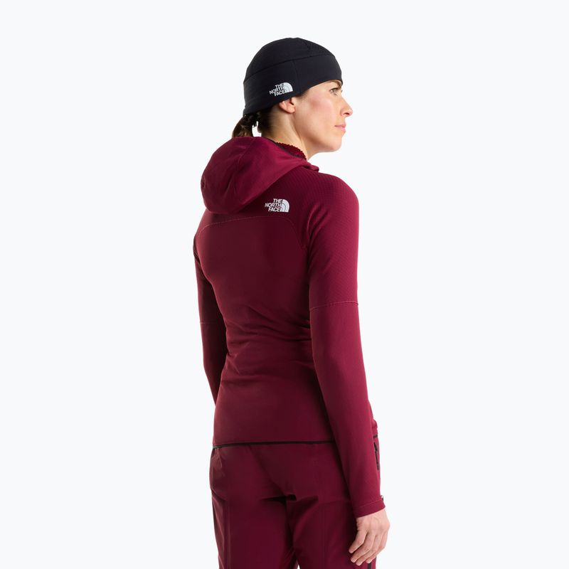 Felpa da trekking donna The North Face Summit Futurefleece Full Zip Hoodie burgundy crush 3