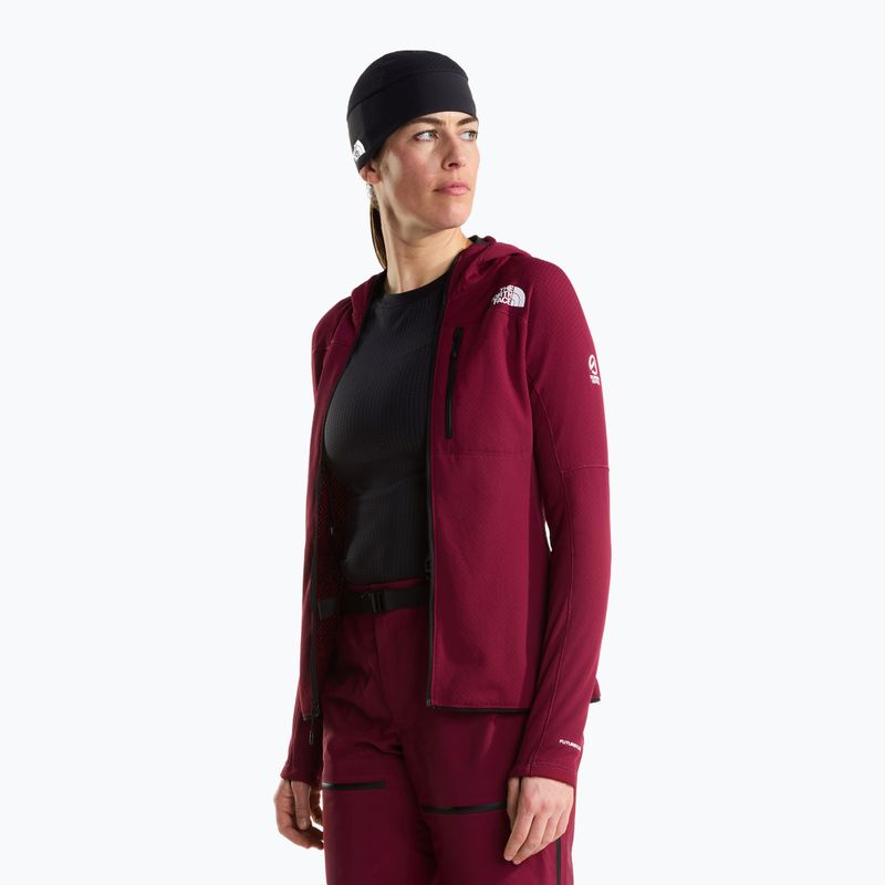Felpa da trekking donna The North Face Summit Futurefleece Full Zip Hoodie burgundy crush 4