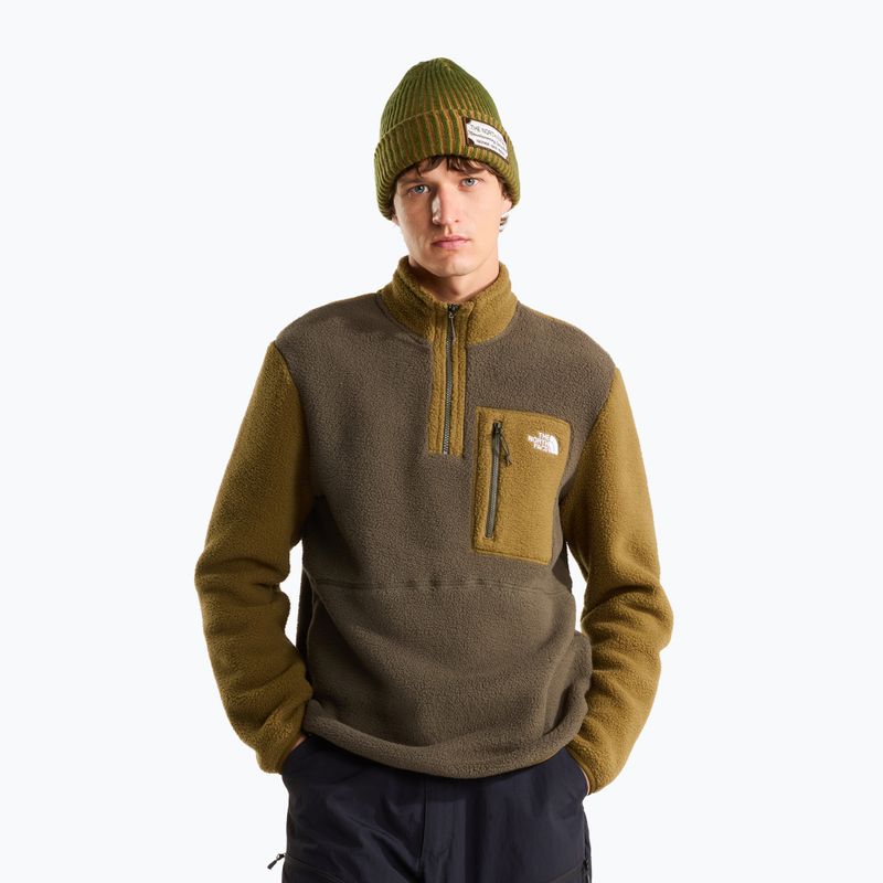 Pile uomo The North Face Yumiori Full Zip new taupe green