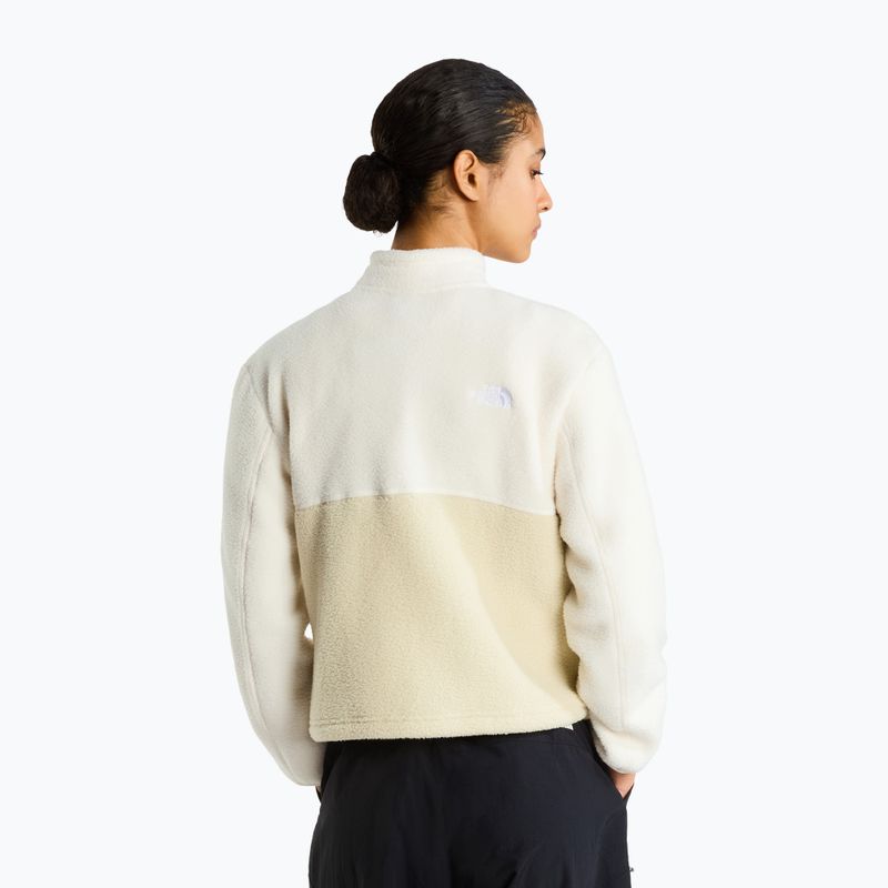 Pile donna The North Face Yumiori 1/4 Zip desert stone/wh 3