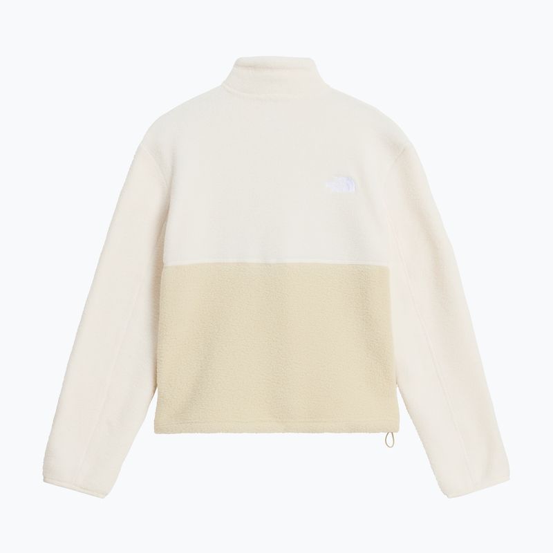 Pile donna The North Face Yumiori 1/4 Zip desert stone/wh 5