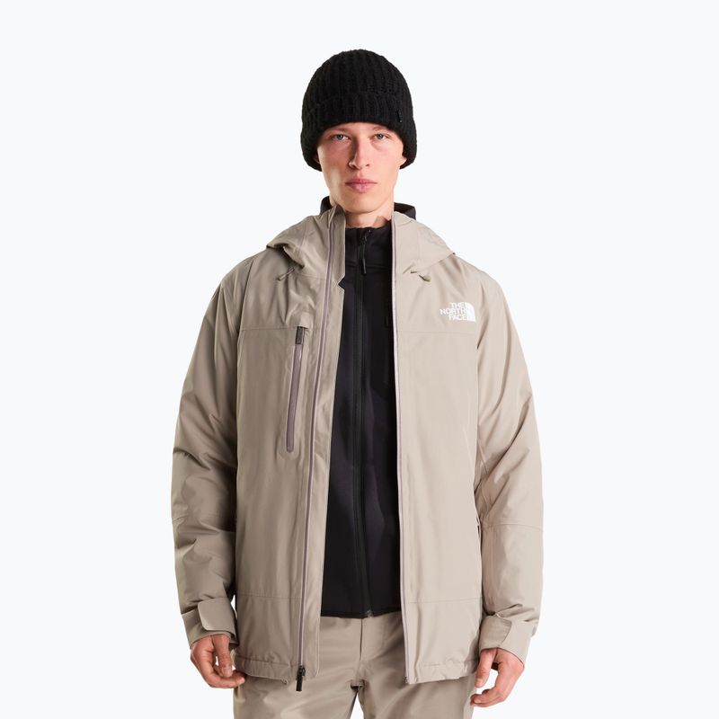 Giacca da sci da uomo The North Face Descendit stone slab 4