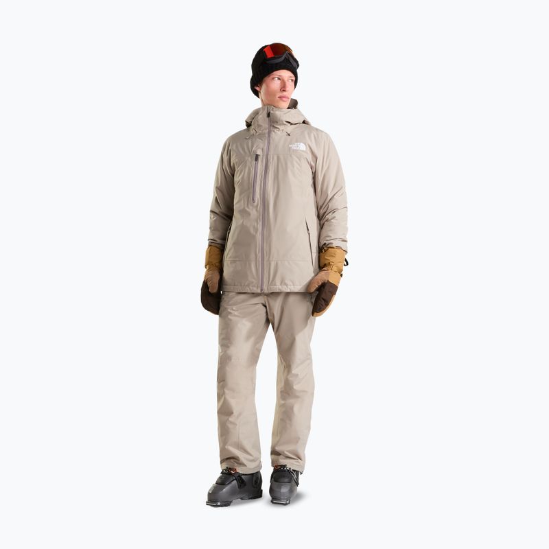 Giacca da sci da uomo The North Face Descendit stone slab 2