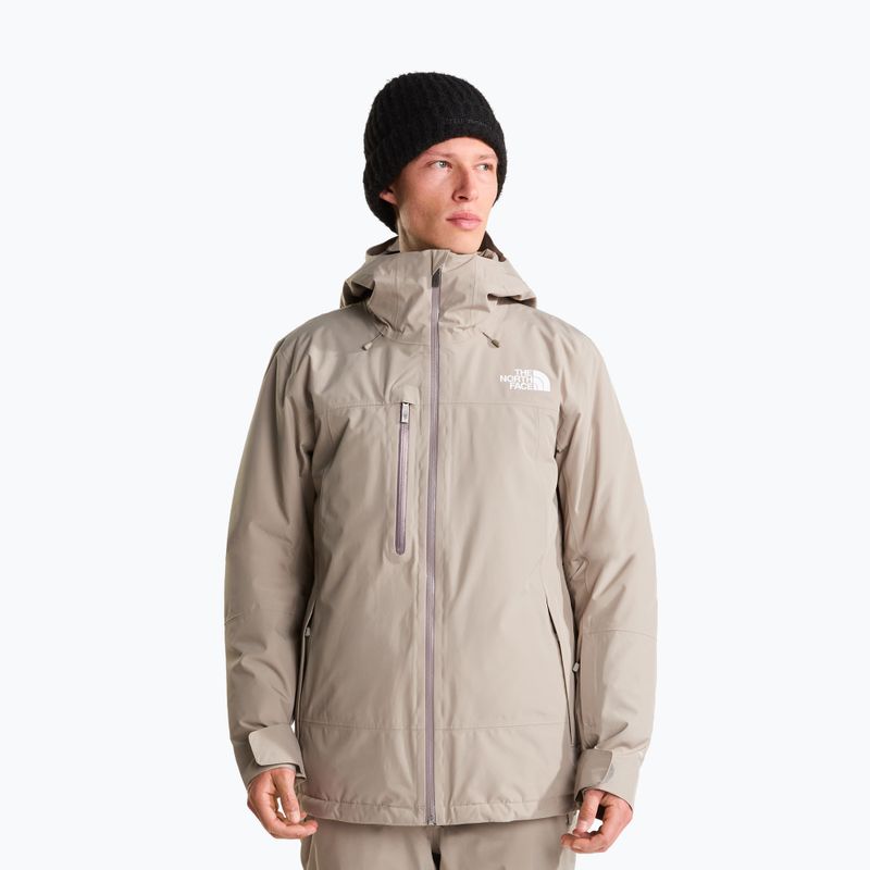 Giacca da sci da uomo The North Face Descendit stone slab