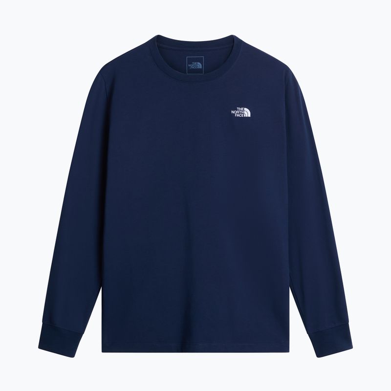 Maglia da trekking a maniche lunghe da uomo The North Face Evolution Simple Dome Regular LS Tee summit navy 4