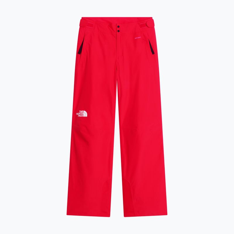 Pantaloni da sci da donna The North Face Descendit Regular elevation red 4