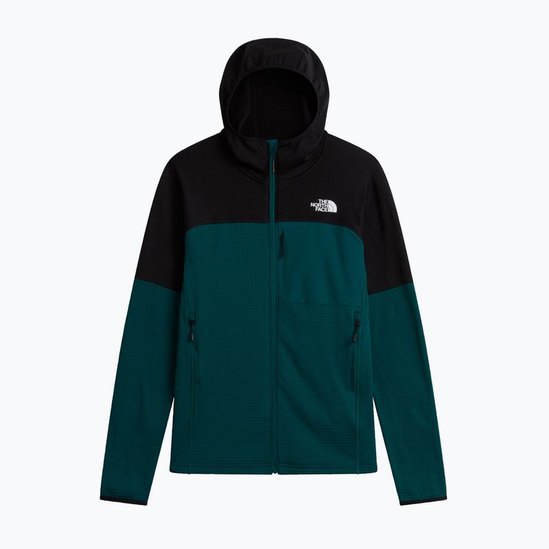 Giacca uomo The North Face Polartec Powergrid Stormgap Hoodie Pacific Teal/Tnf Black 5