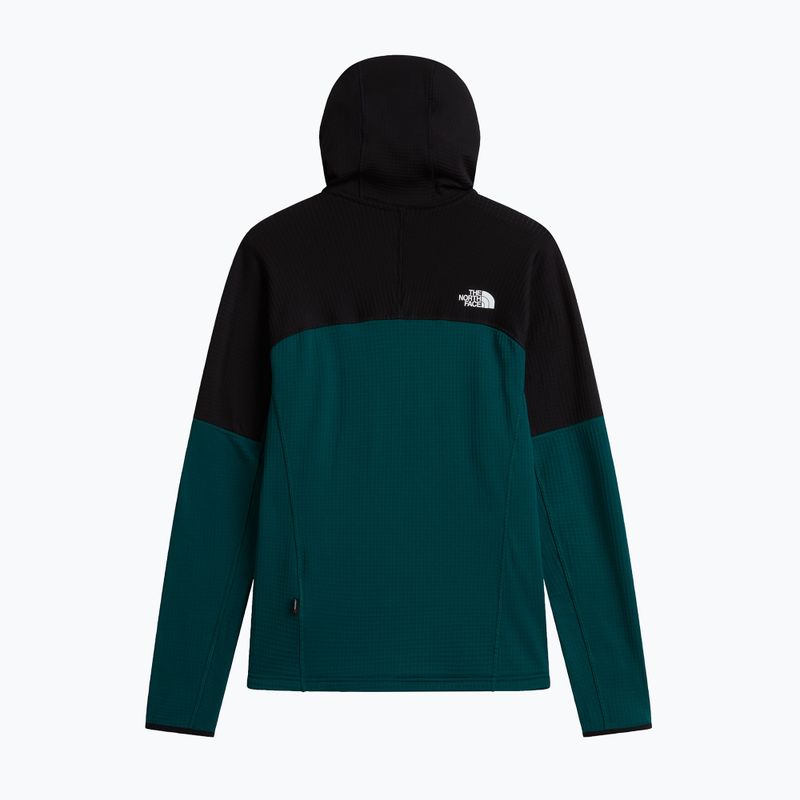 Giacca uomo The North Face Polartec Powergrid Stormgap Hoodie Pacific Teal/Tnf Black 6