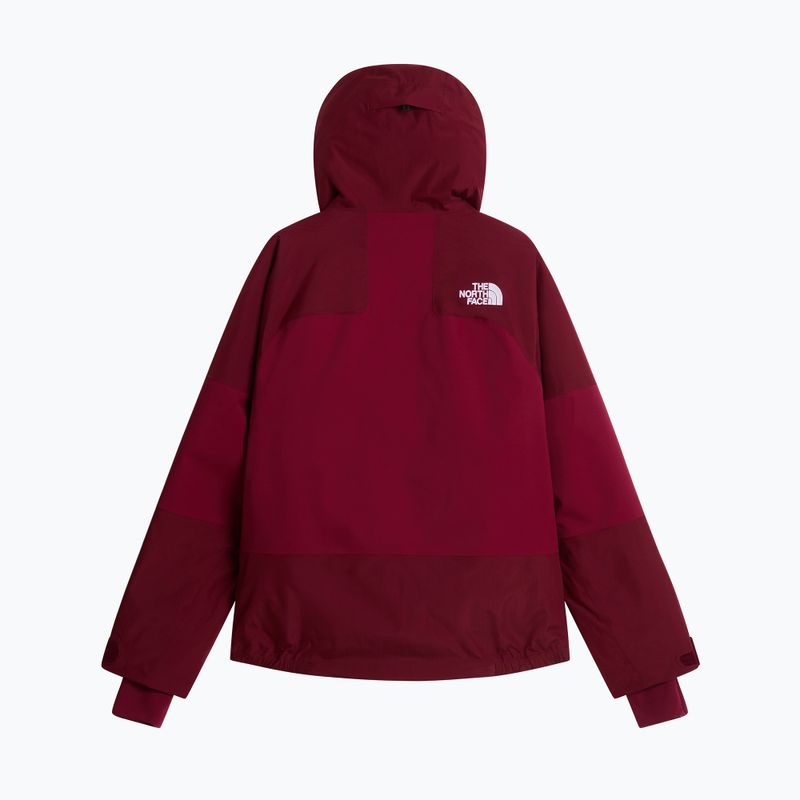Giacca da sci da donna The North Face Powstar burgundy crush 6